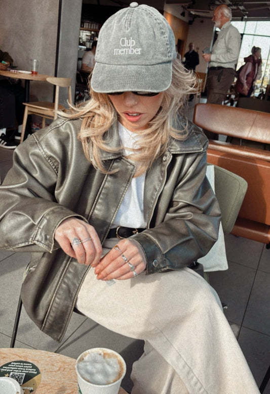 The Club Member Washed Cap