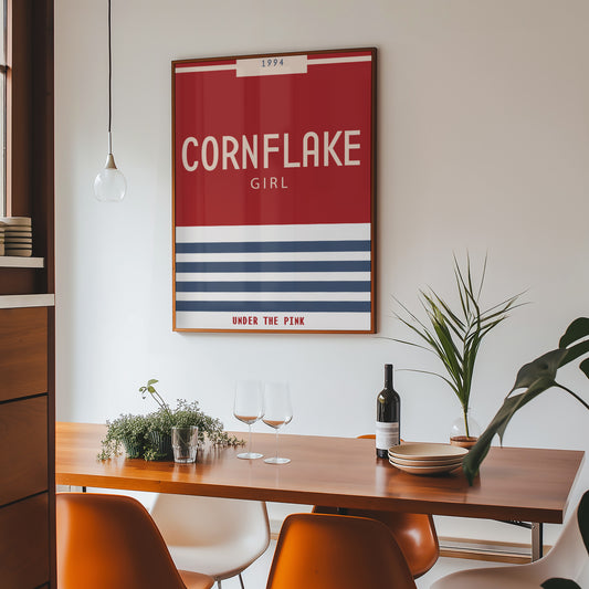 Cornflake Girl Retro Music Giclée Art Print