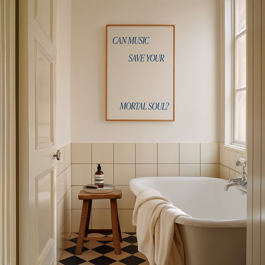 Can Music Save Your Mortal Soul Giclèe Art Print