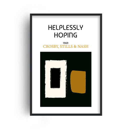 Helplessly Hoping Giclée retro Art Print