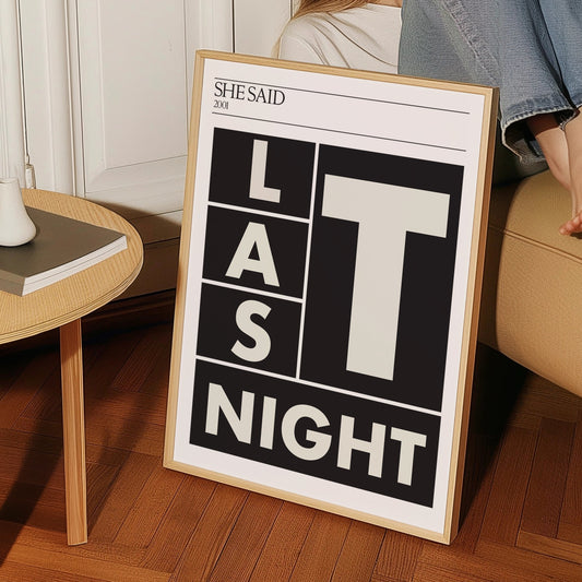 Last Night Giclée Art Print