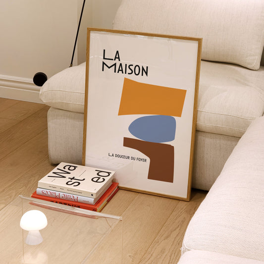 La Maison French Giclée Retro Art Print