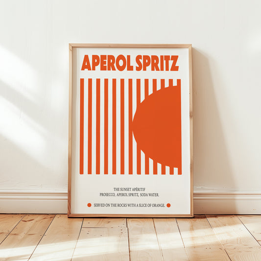 Aperol Sprtiz Giclée Art Print
