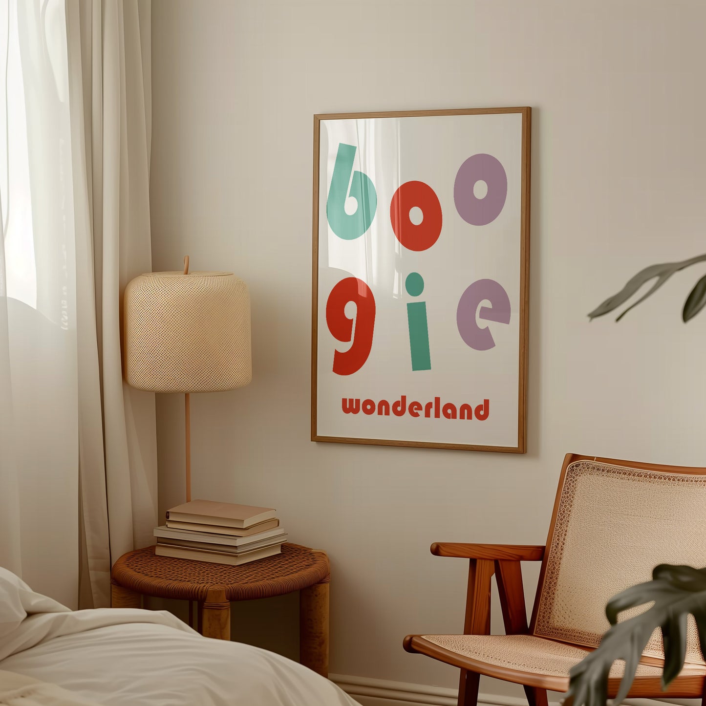 Boogie Wonderland Retro Music Giclée Art Print