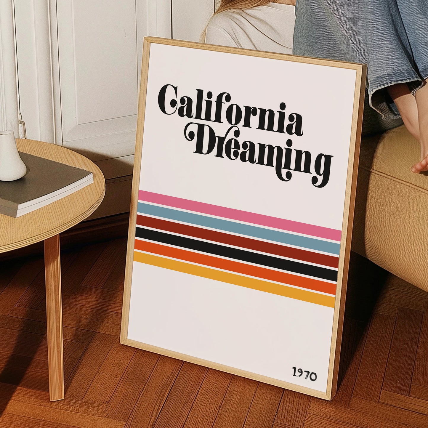 California Dreaming Giclée retro art Print