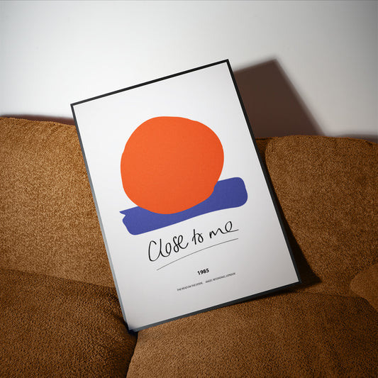 Close To Me Abstract Music Inspired Giclée Art Print