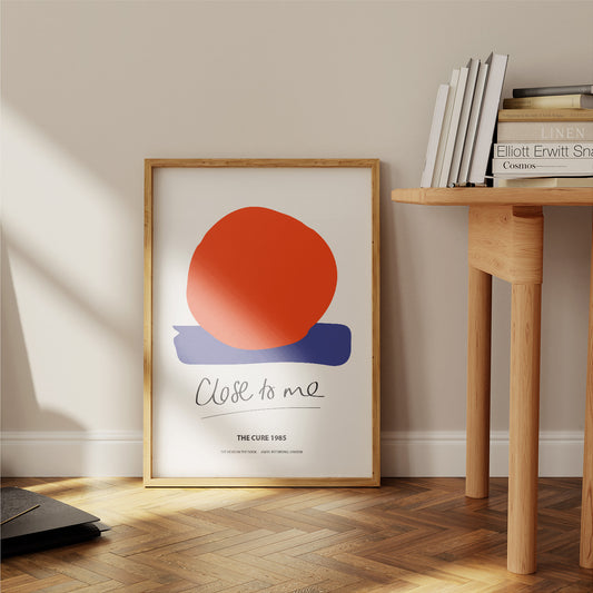 Close To Me The Cure Music Inspired Giclée Art Print