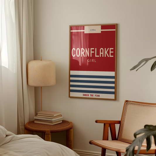 Cornflake Girl Retro Music Giclée Art Print