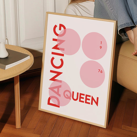 Dancing Queen Music Inspired Giclée Art Print