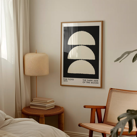 The Dark Side of the Moon abstract Giclée Art Print