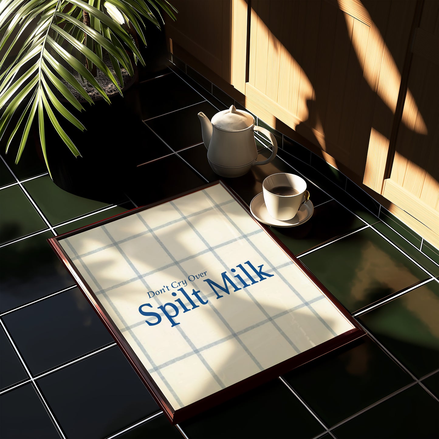 Don't Cry Over Spilt Milk Giclée Art Print