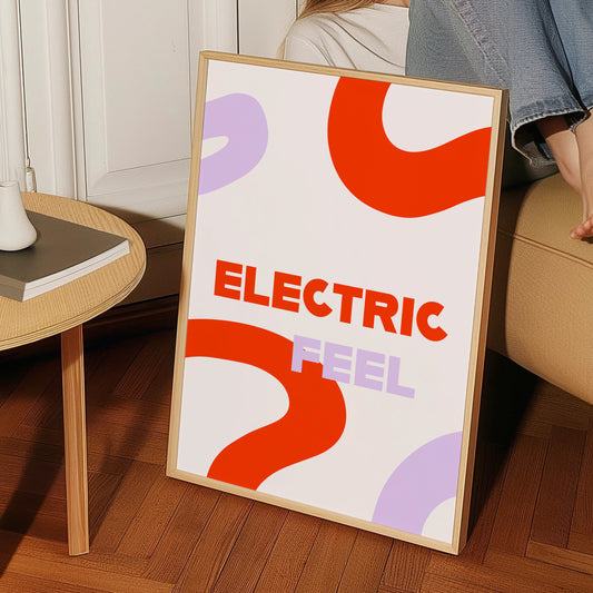 Electric Feel Giclée Art Print