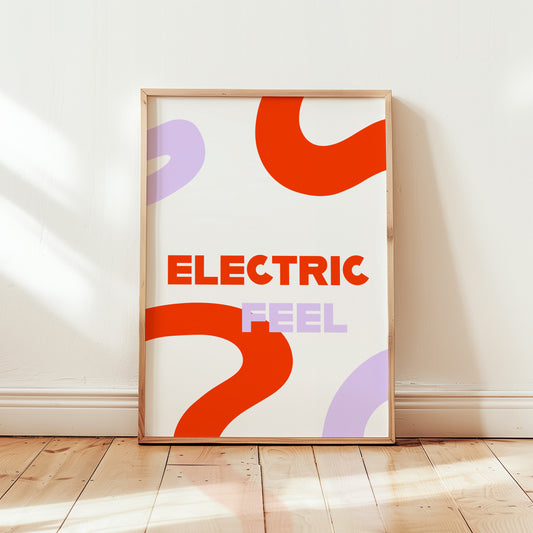 Electric Feel Giclée Art Print