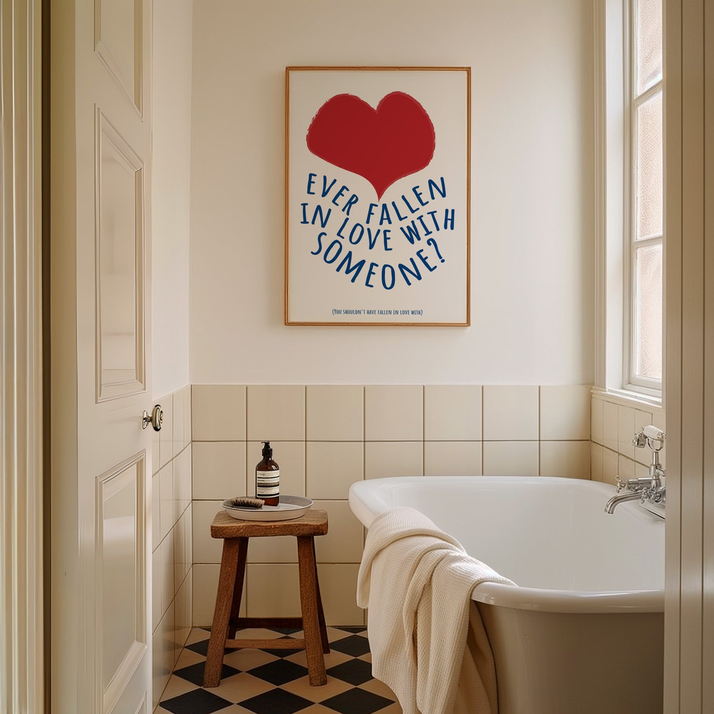 Ever Fallen In Love With Someone Retro Music Giclée Art Print
