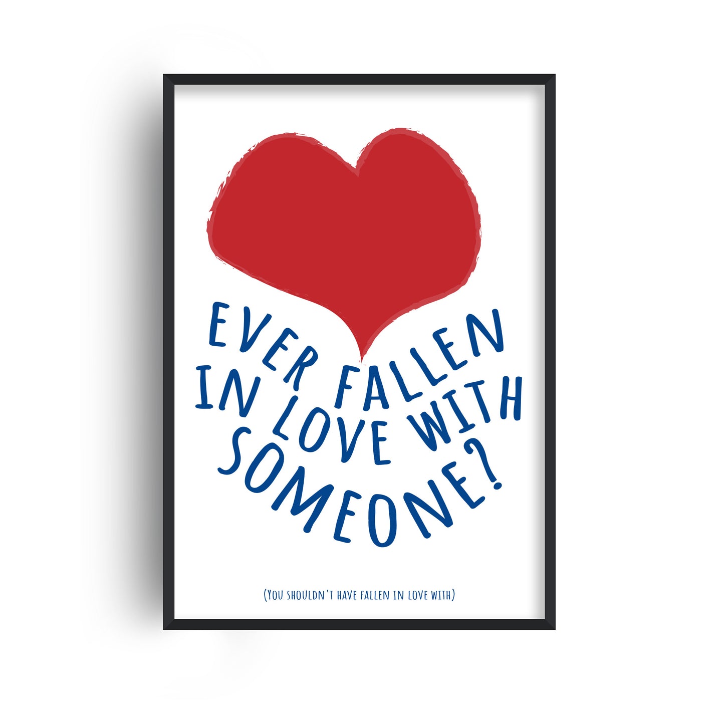 Ever Fallen In Love With Someone Retro Music Giclée Art Print