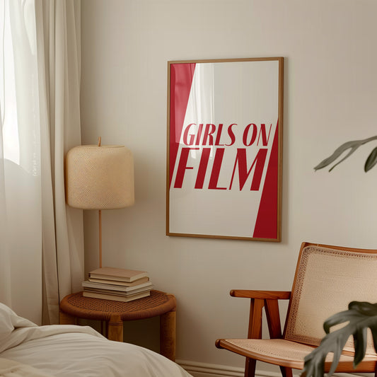 Girls On Film Retro Music Giclée Art Print