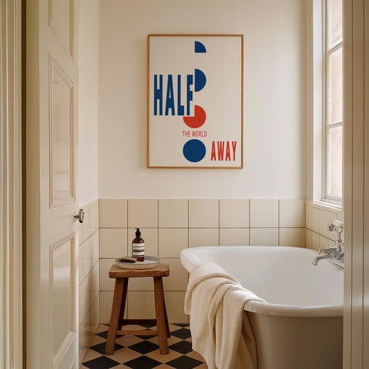 Half The World Away Oasis Giclée Art Print