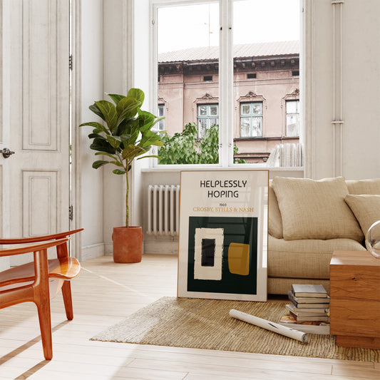 Helplessly Hoping Giclée retro Art Print