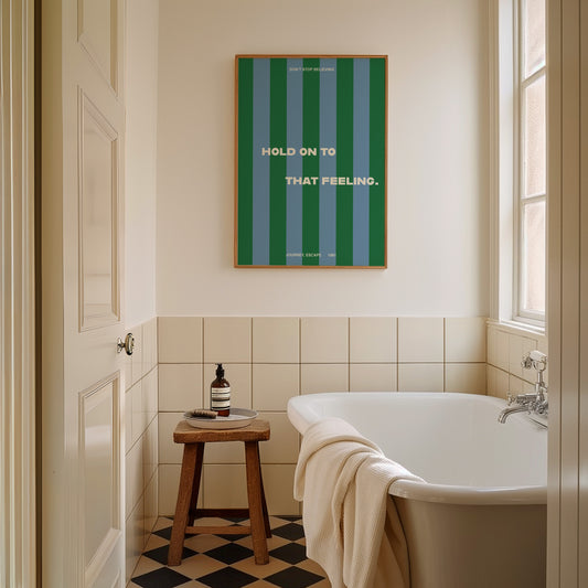 Don't Stop Believing Journey Music Giclée Art Print 1980's Music Giclée Art Print