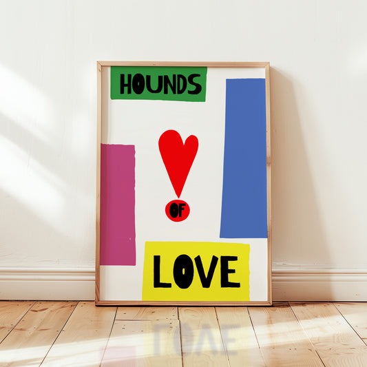 Hounds Of Love Giclée Art Print