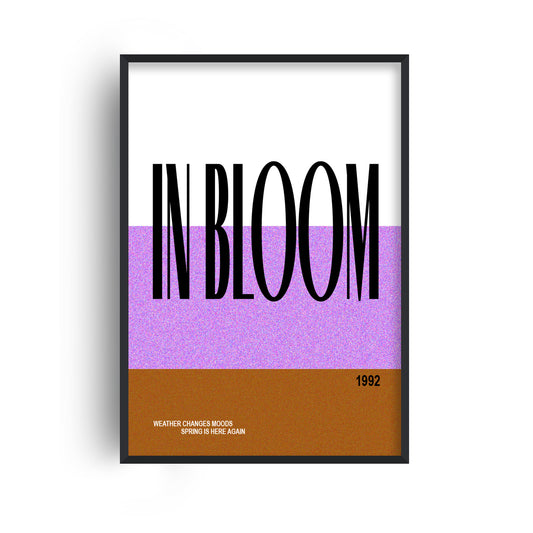 In Bloom music abstract Giclée Art Print