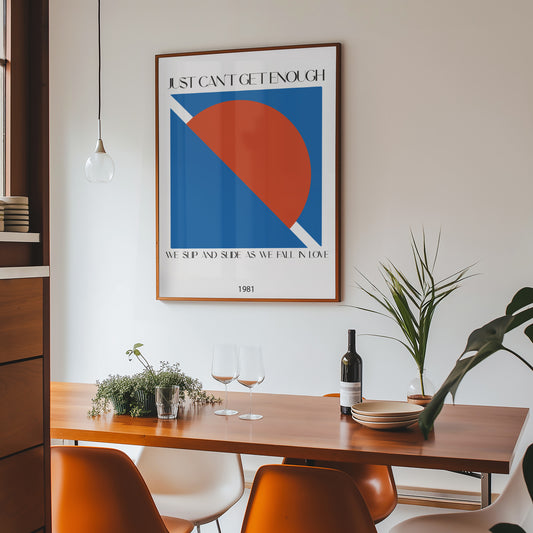 Just Can't Get Enough Depeche Mode Music Giclée Art Print