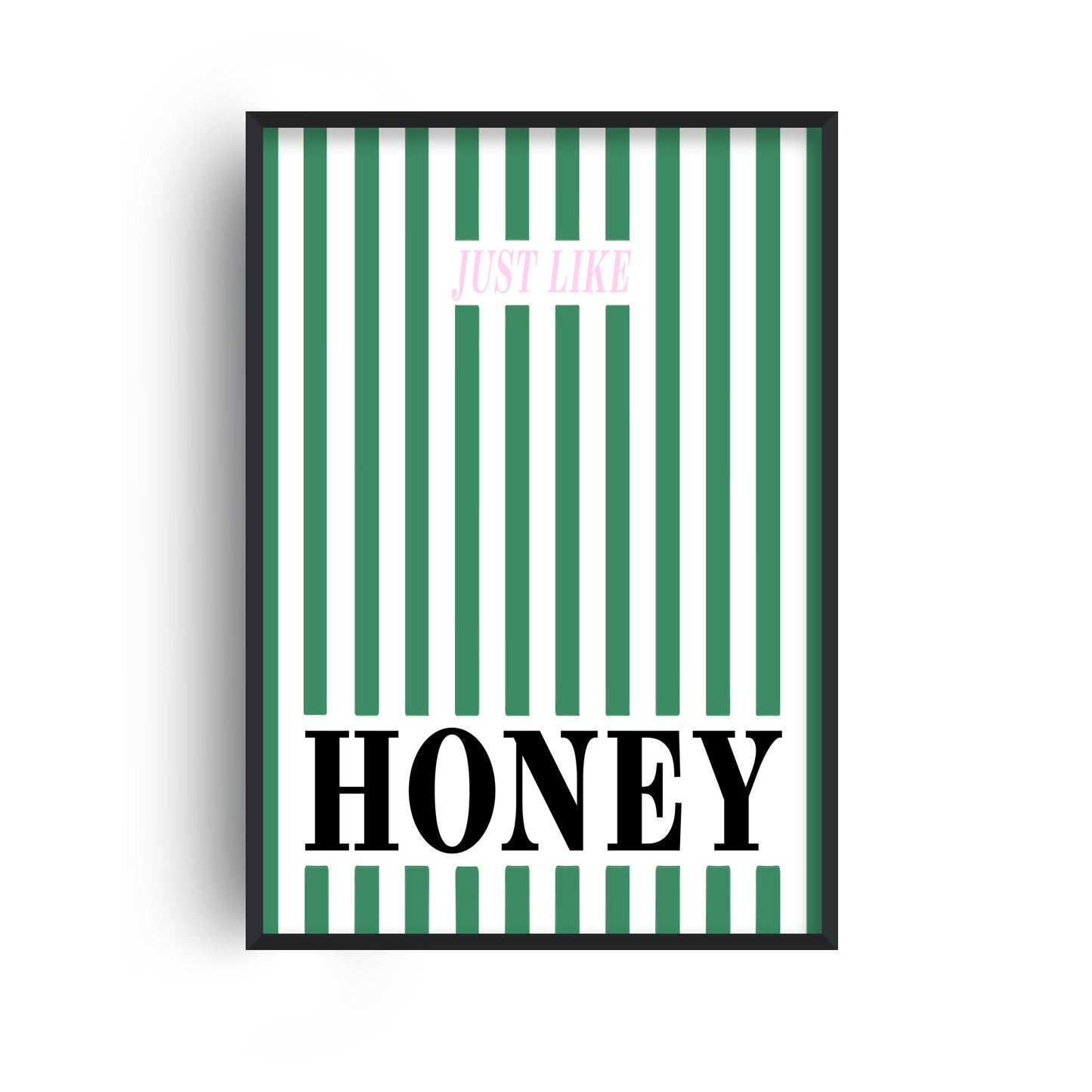 Just Like Honey Retro Music Giclée Art Print