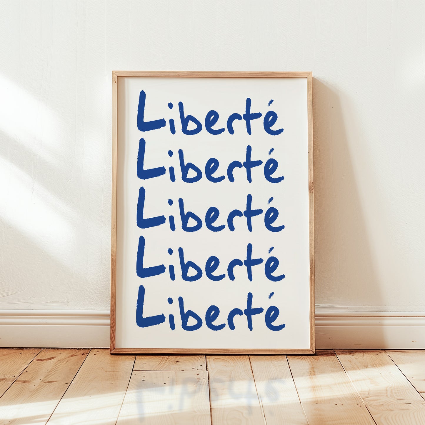 Liberté Retro Giclée Art Print