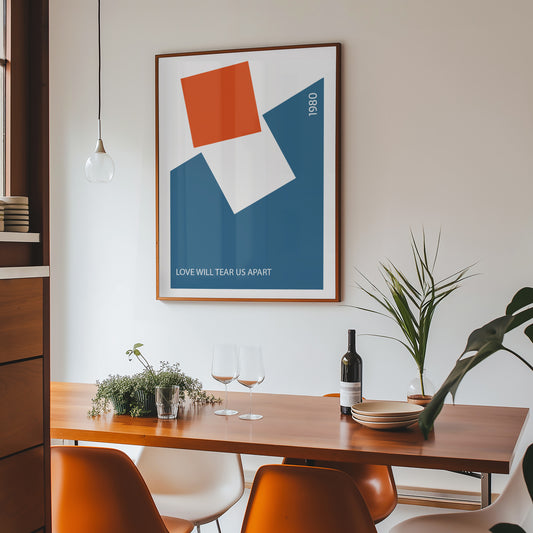 Love Will Tear Us Apart Joy Division Music Giclée Art Print
