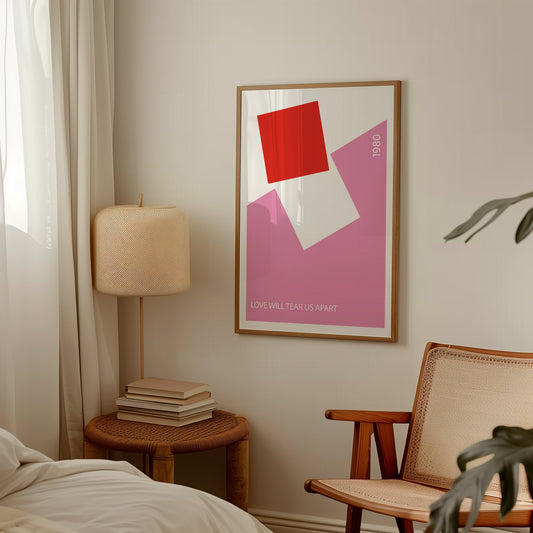 Love Will Tear Us Apart Joy Division Music Giclée Art Print