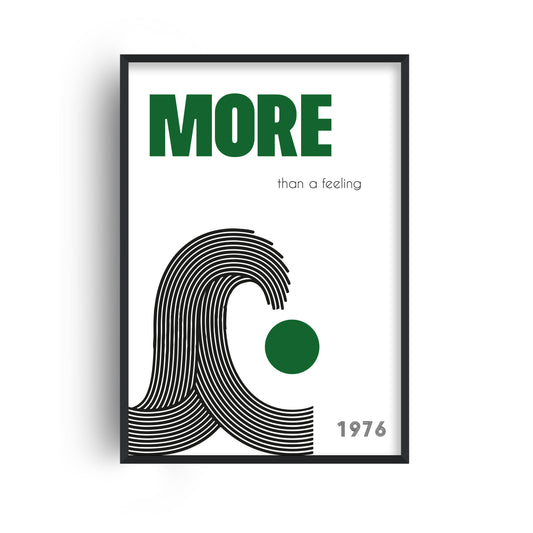 More than a feeling abstract Giclée retro Art Print