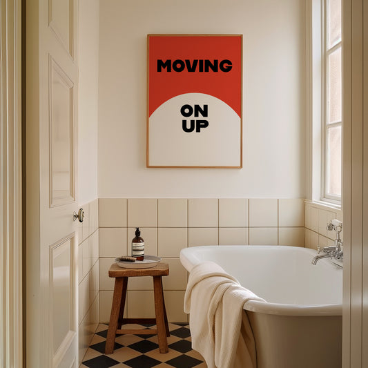 Moving On Up Giclée Art Print