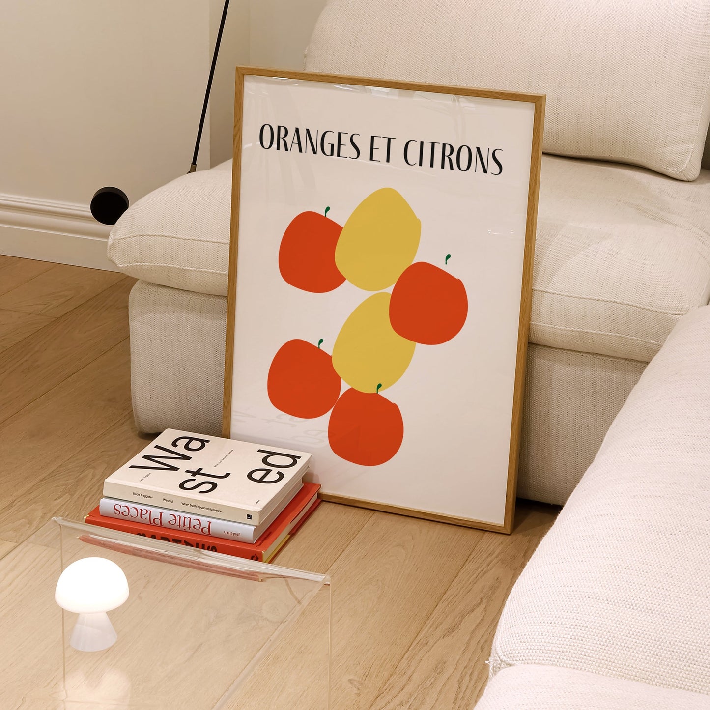Oranges and Lemons French Giclée Retro Art Print