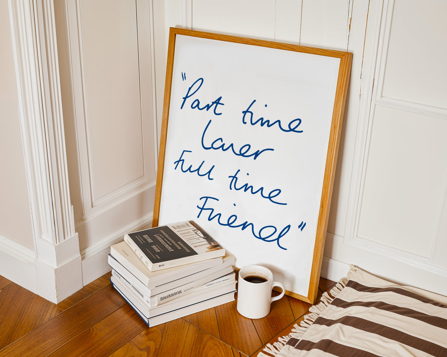Part Time Lover Full Time Friend Retro Music Giclée Art Print