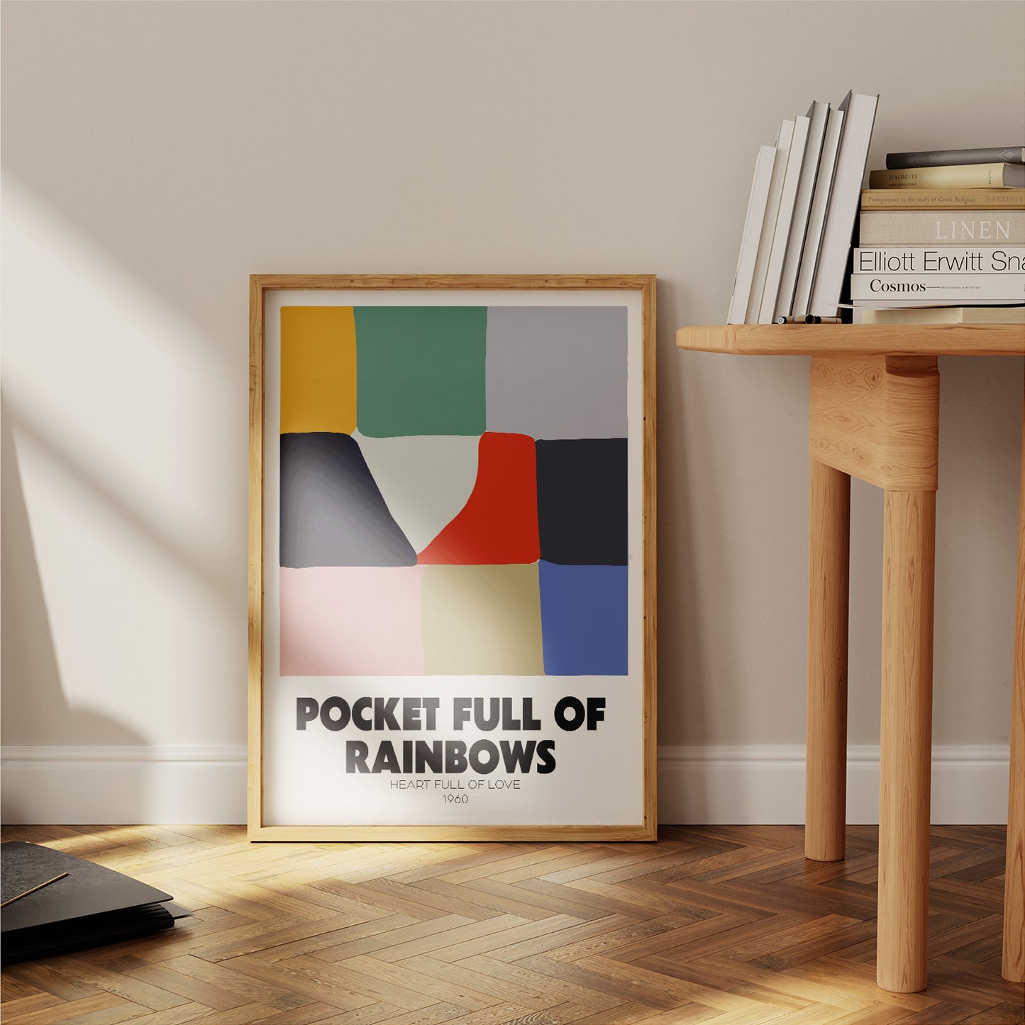 Pocket Full Of Rainbows Retro Music Giclée Art Print