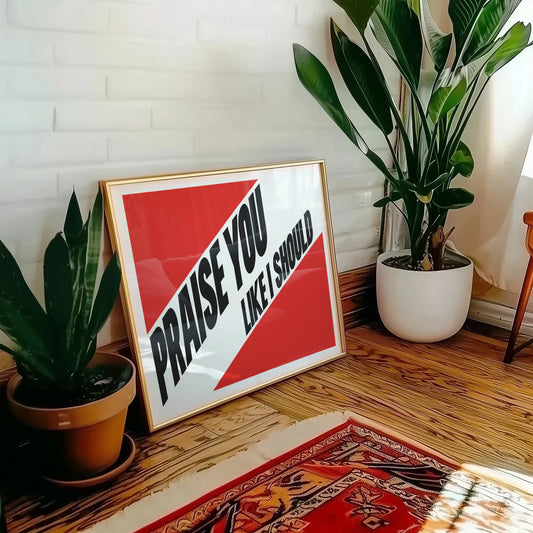 Praise You Like I Should Giclée Art Print