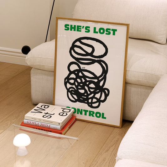 She's Lost Control Joy Division Music Inspired Giclée Art Print