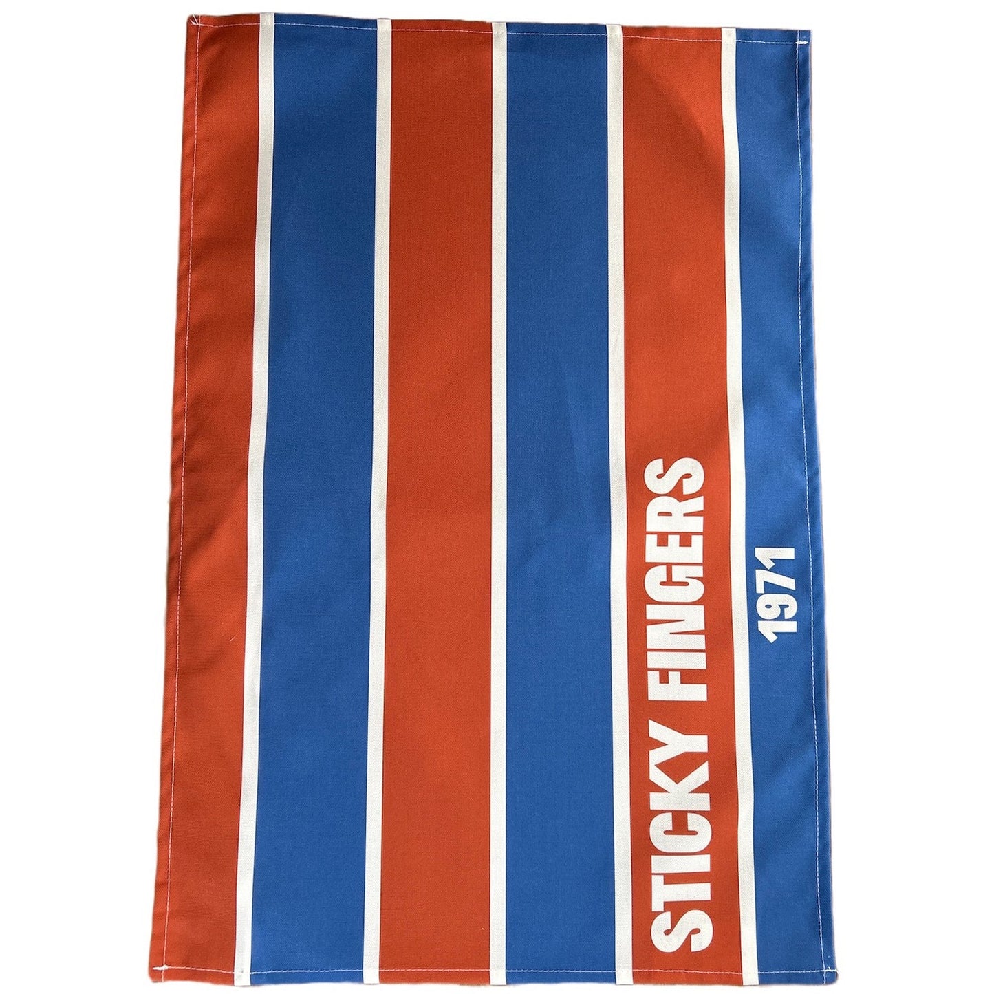 Sticky Fingers Striped Retro Tea towel