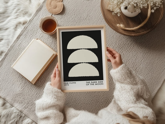 The Dark Side of the Moon abstract Giclée Art Print