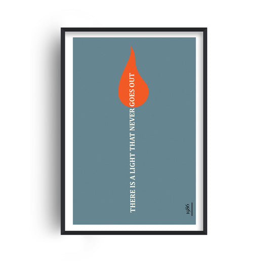 There Is A Light That Never Goes Out retro Giclée Art Print