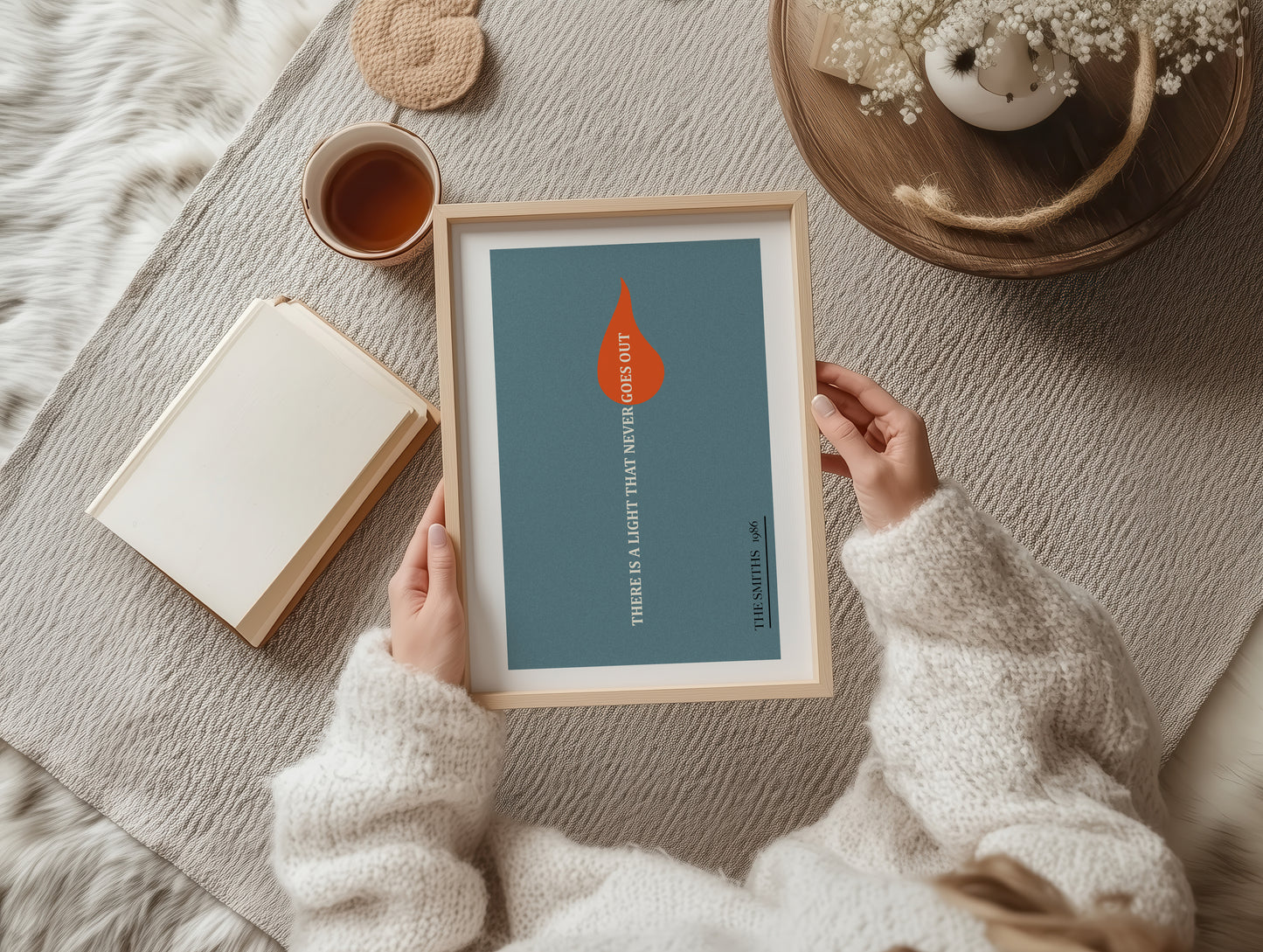 SECONDS SALE There Is A Light And It Never Goes Out Music Giclée Art Print