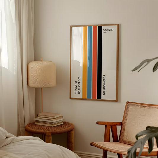 This must be the place retro Giclée Art Print