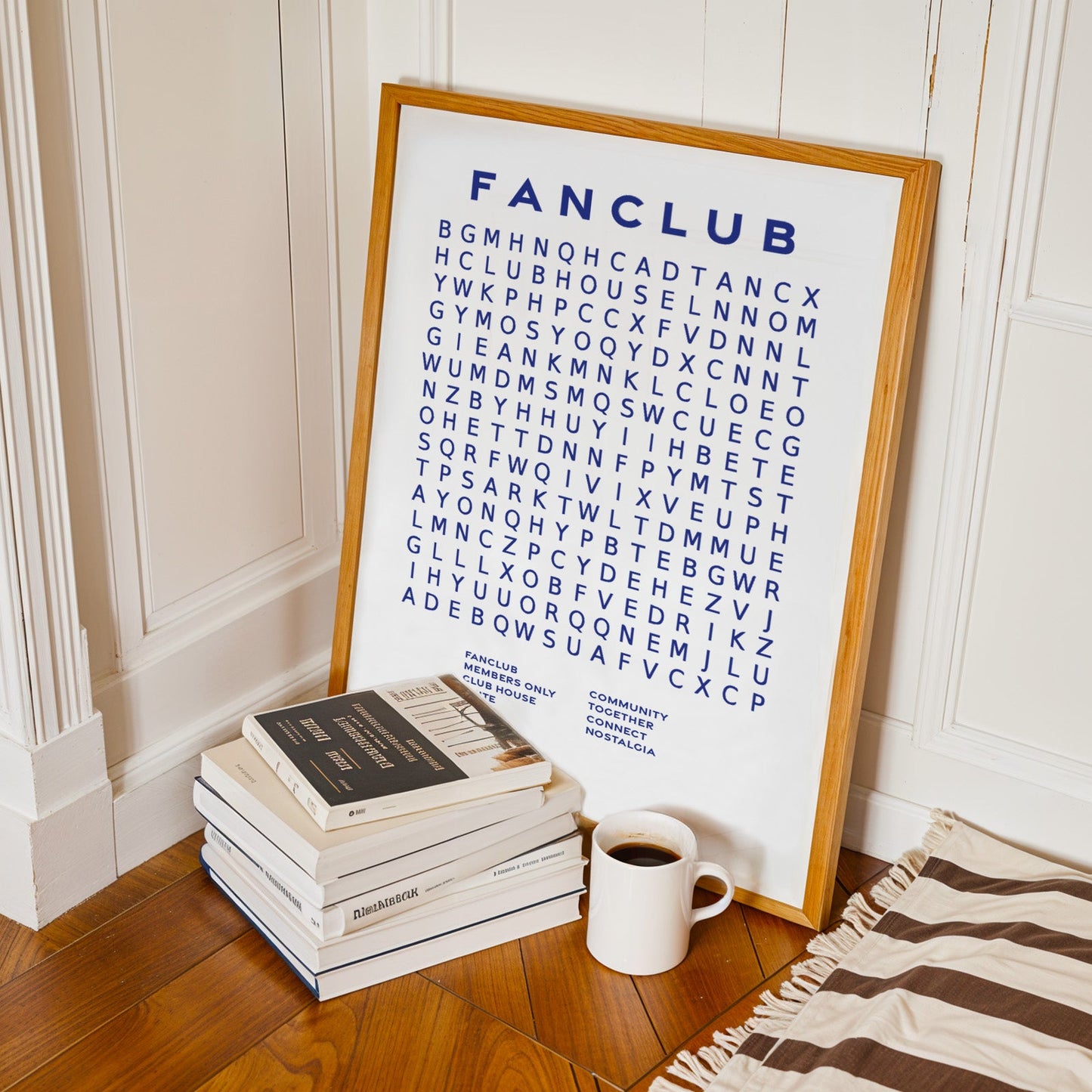 Fanclub Core Wordsearch Giclée Art Print