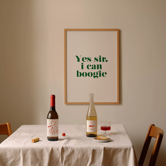 Yes sir I can Boogie Giclée Art Print