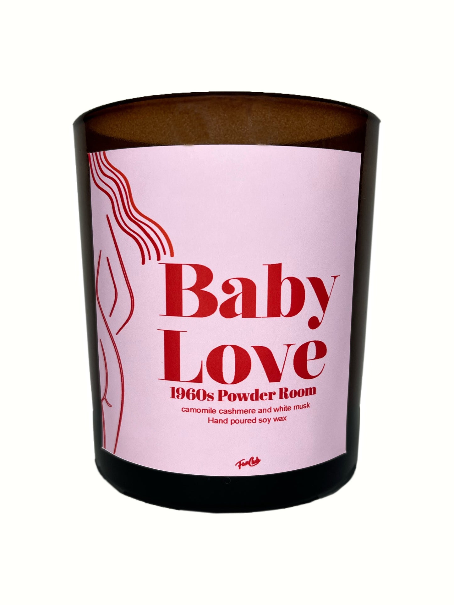 Fanclub Baby Love 1960s Powder Room Candle 30cl