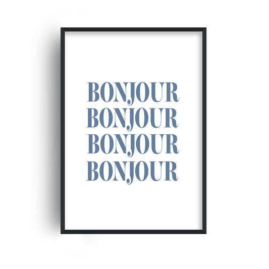 Bonjour French Giclée Art Print