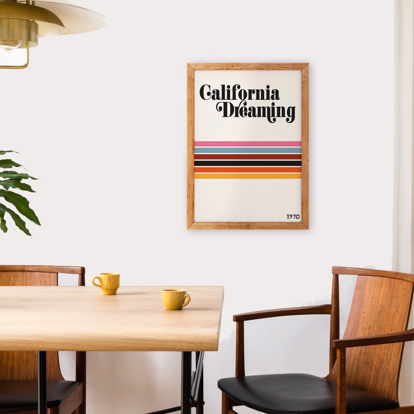 California Dreaming Giclée retro art Print