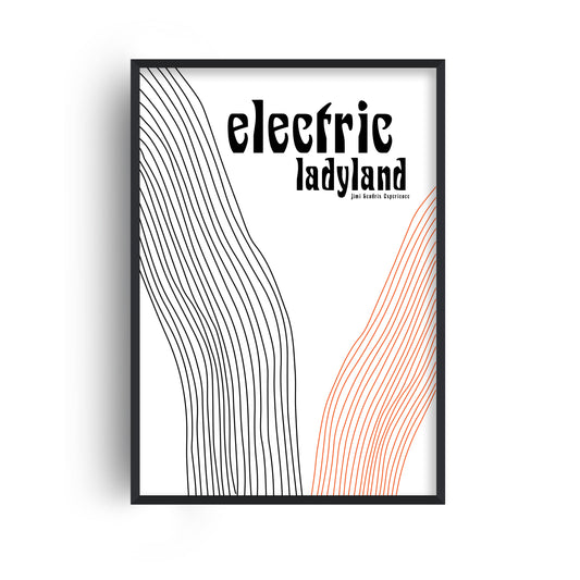 Electric ladyland Giclée retro Art Print