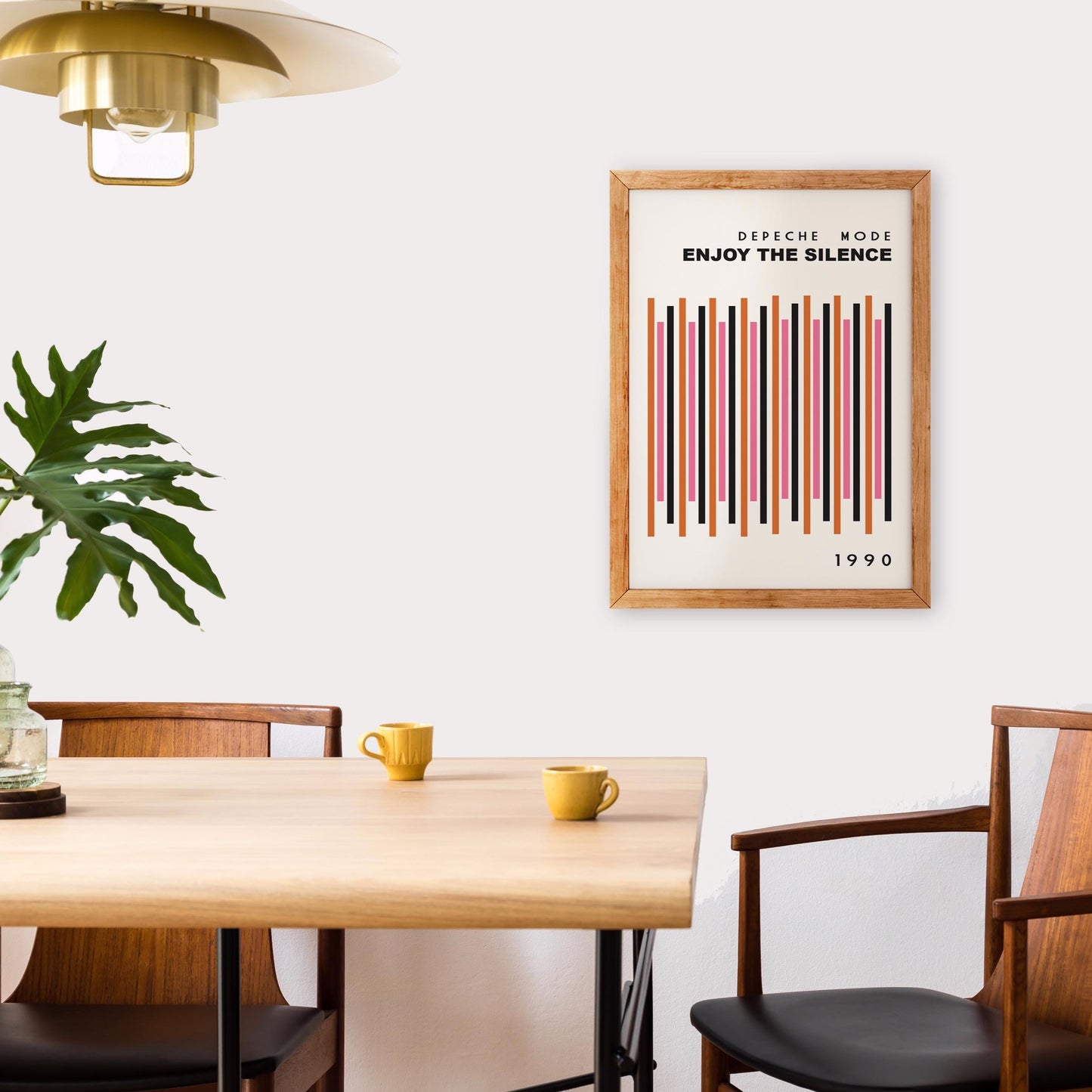Enjoy The Silence Giclée retro Art Print