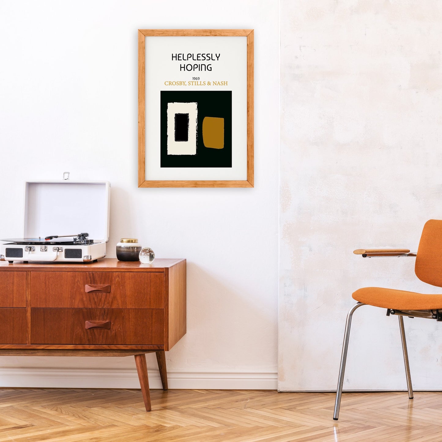 Helplessly Hoping Giclée retro Art Print